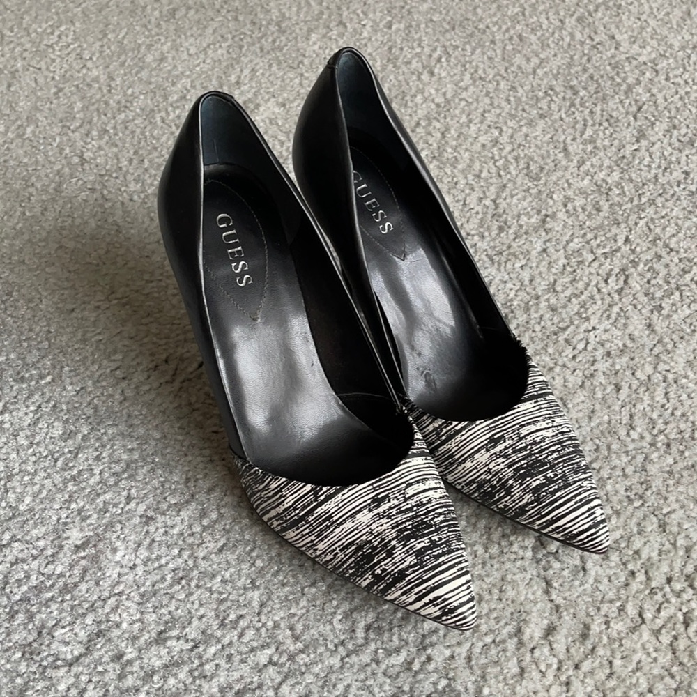 Black Guess Heels